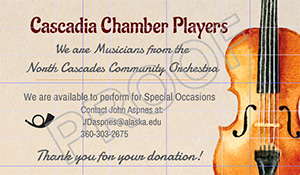 Cascadia Chamber players